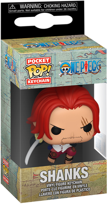 POCKET POP KEYCHAIN One Piece Shanks